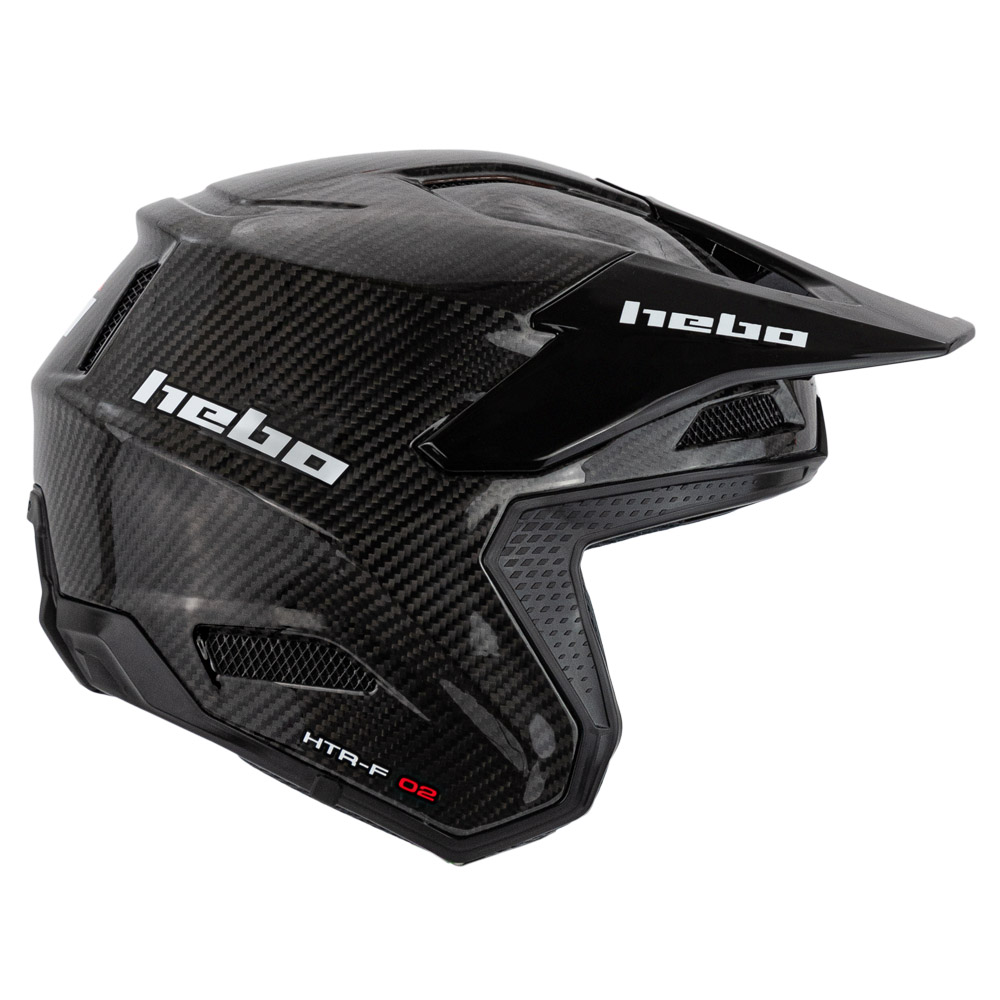 HELMET ZONE RACE CARBON K3 GLOSS BLACK X-LARGE
